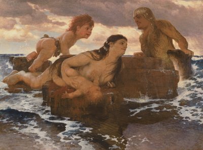 Sea Idyll by Arnold Böcklin